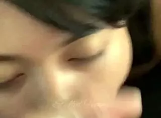 Sloppy thorough Asian slut gawks BBC