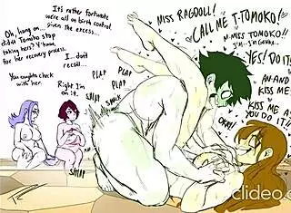 Oh gosh I think Deku just did wild stuff with those pussycat milfs for creampie action