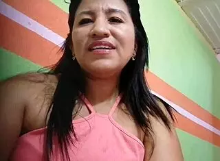 morena gets so horny she masturbates her tight spot for you in spanish porn