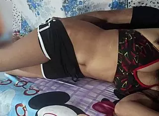 Desi Indian big ass and big tits stepsister gets hard rough xxx in doggy style with hair pulling 😏