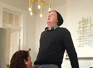 sneaky guy films cute bbw giving him a blowjob on hidden cam