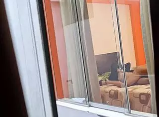 Oh man, check out my colombian neighbor riding her boyfriend in that upskirt voyeur action!