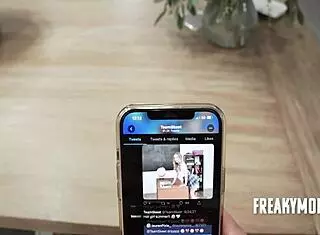 blindfolded stepmom audrey madison falls for old and young prank