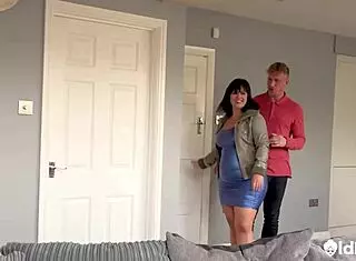 British milf montse swinger gives intense blowjob in bbw 1on1