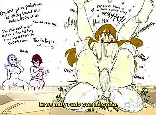 Oh gosh I think Deku just did wild stuff with those pussycat milfs for creampie action