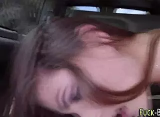 teen babe takes monster cock ramming outdoors in public reality