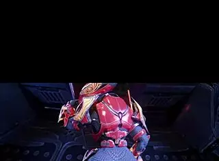 Female sangheili dominates and fucks man hard