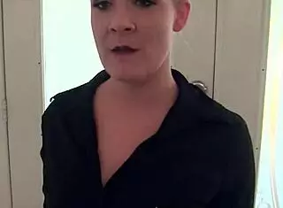 blonde robot babe whitney morgan malfunctions during her routine