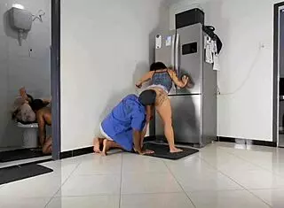 mom fucks stepdad kitchen then i anal half brother bathroom