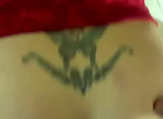 doggystyle anal creampie for tattooed white slut