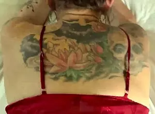 doggystyle anal creampie for tattooed white slut