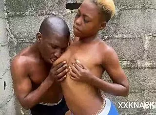 She feels the deepest passion in that unfinished building's intense encounter.