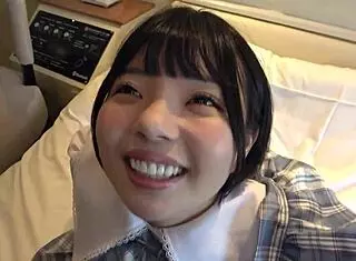 Existing Married Owner Seduced By Lewd Con Cafe Girl Always Serving In Uniform For Creampie Sex With Beautiful Butt! [Yuka 19]