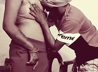 hot indian teacher shares kama sutra lessons with eager student