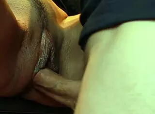 Horny stepsister with big meaty pussy lips gets wet and sloppy in homemade wife cougar action 😏💦