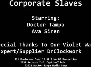 hey, check out corporate slave ava siren in latex gloves 😏