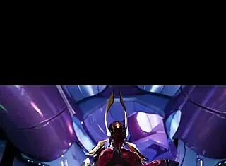 Female sangheili dominates and fucks man hard