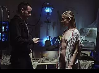 hot blonde tiffany tatum gets freeze fucked with overflowing cum in mouth 😱!!