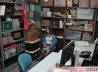 Petite brooke punish fucked hard by cop after shoplifting in california