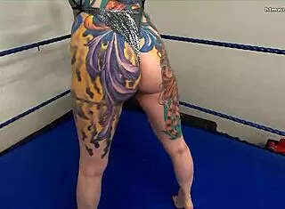 Professional fighter why are you attacking me with tits out in pov femdom topless fight?