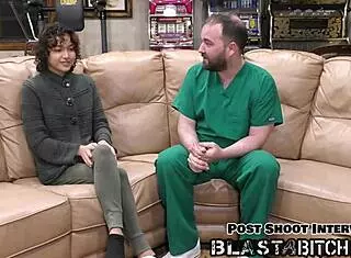 Oh Brooklyn Rossi, how do you suck that dick so deep before getting fucked hard and taking a massive cum blast?