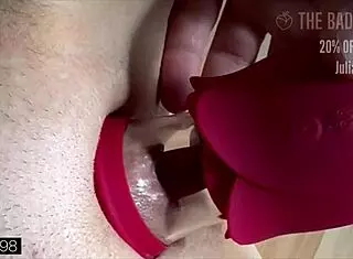 Brazilian Amateur Squirts with Vibrator Toy Sucking Her Soul Out