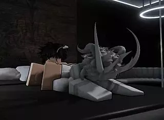 Breeding a ROBLOX DEMON SLUT in a CONDO