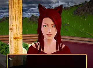 My New Family 379 with Amateur Big Tits Big Ass Redhead in Erotic Homemade Game