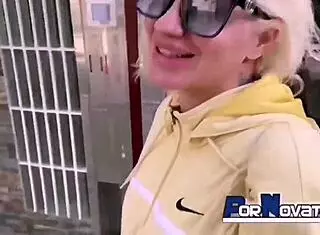 pornovatas rubia tetona in mercadona with victor bloom and euforia