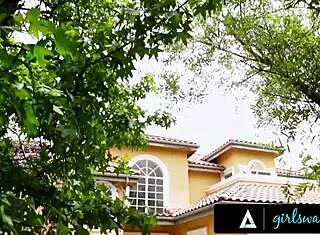 Girlsway Pissed Busty Milf Reena Sky Films Sex Tape with Hot Neighbor Chanell Heart Full