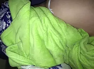 Blonde Mature Whore with Big Ass and Natural Tits Gets Rough Homemade Fucking from Friend's Mom in Lingerie