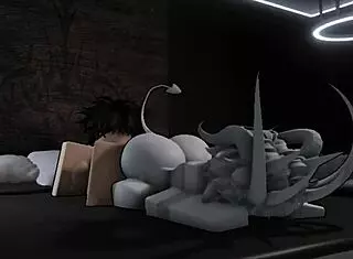 Breeding a ROBLOX DEMON SLUT in a CONDO