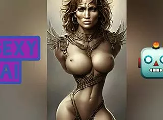 Jennifer Lopez Huge Tits And Ass Perfect Body AI Tribute