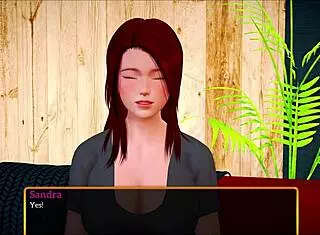 My New Family 379 with Amateur Big Tits Big Ass Redhead in Erotic Homemade Game