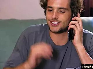 Young stepdaughter delivers intense sixtynine blowjob ride