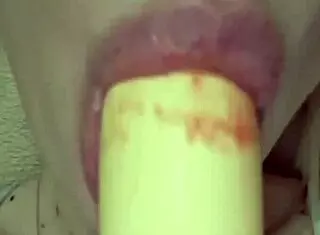 Oh, feel my cute lingerie and dildo teasing this beautiful sweet pussy