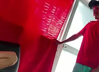 Sex with natural-bodied Colombian stepsister distracted by big cock in panties