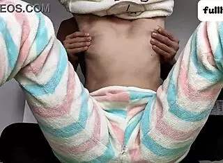 i can't believe stepdad is groping my tight pussy and small tits again