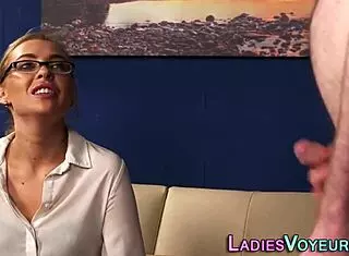 Oh man, these CFNM babes in stockings are totally teasing and humiliating the loser neighbor! 😏🔥