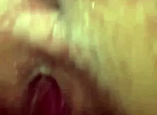 Skinny Girl Bouncing on Huge Fat Cock