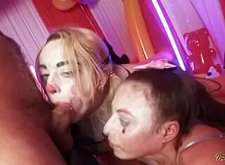 Whoa, check out this wild anal threesome circus with Gia Teaser and Nade Nasty!