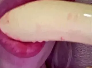 Oh, feel my cute lingerie and dildo teasing this beautiful sweet pussy