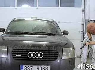 You get to lick and pound my sweet honey's succulent beaver?