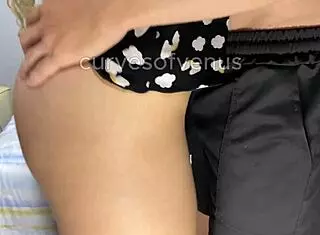 stepsister lets me cum in big pussy