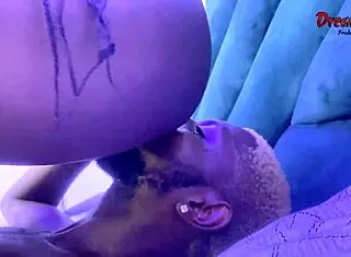 Wife Gets House Maid Hooked on My Massive Dick in Wild FFM Threesome