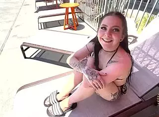 gothic nympho inked lily thot gets her holes gaped by monster cock