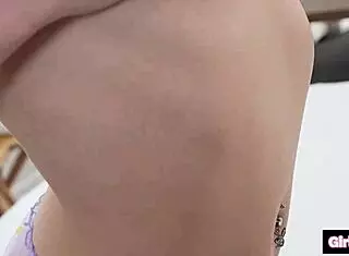 Quinton Massages Chloe Rose with Cock