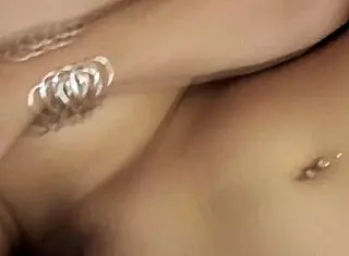 new lesbians karmella sutra and rihannan sky two tattooed dark-haired pigs penetrate each other with huge toys