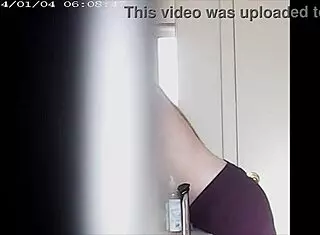 Big Boobs Blonde Changing Clothes In Voyeur View