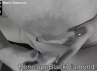 penelope black diamond tried anal footing with a vibrator and hit a huge orgasm
